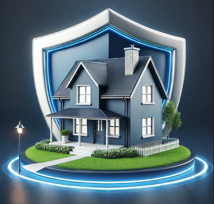 Auto and home insurance protection concept representing Amica coverage solutions